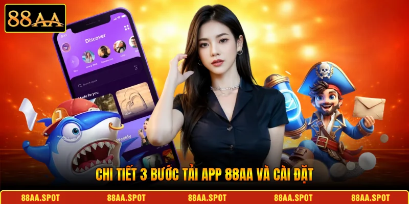 Chi tiết 3 bước tải app 88AA và cài đặt