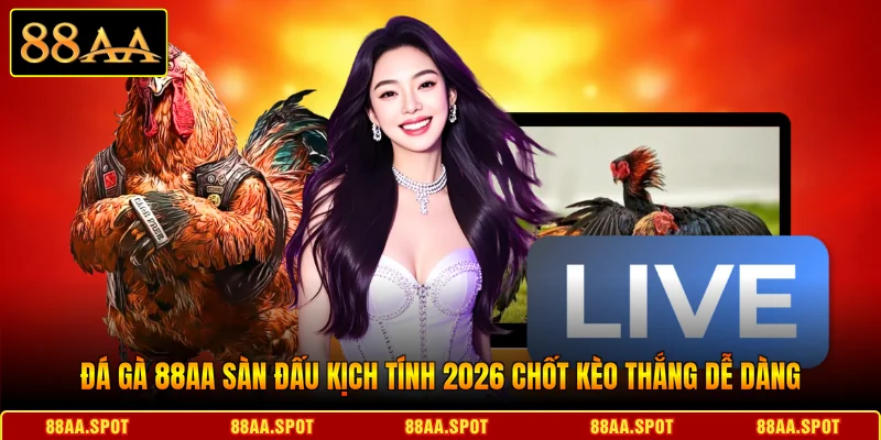 Đá Gà 88AA Sàn Đấu Kịch Tính 2026 Chốt Kèo Thắng Dễ Dàng