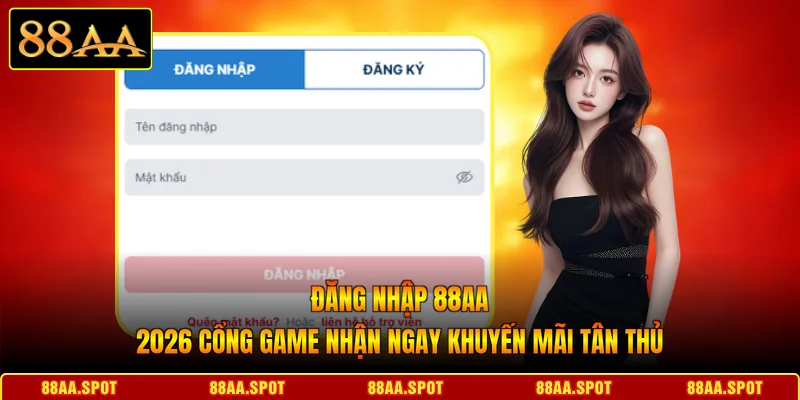 Đăng Nhập 88AA 2026 Cổng Game Nhận Ngay Khuyến Mãi Tân Thủ