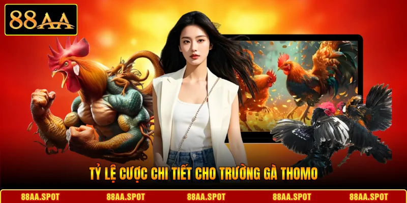 Tỷ lệ cược chi tiết cho Trường gà Thomo